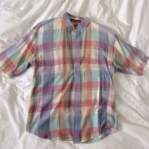 Vintage Bloomingdale’s Short Sleeve Button Down